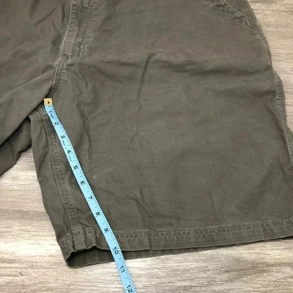 Carhartt B147 - Loose Fit Canvas Utility Work Short - 10 Inch Size 46 - Picture 4 of 9